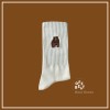Gerippte Bär Socken von Offbeat