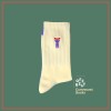 Gerippte Berlin Bear Socken von Offbeat