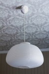 canopie® - Lampenbaldachin – Beere Gipsweiß