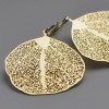 na.hili OHRSCHMUCK "small leafs" zarte Blätter - Gelbgold oder Weißgold (silbern) Ohrschmuck
