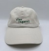 ciao ragazzi - Unisex Dad Cap in Cream & Green - arrel