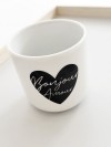 Love is the new black - Becher "Bonjour Amour" 