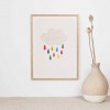 Kunstdruck "Bunte Wolke" | Paperlandscape