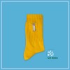 Gerippte mürrische Katze Socken von Offbeat