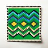 Pattern Kunstdruck / Gicléeprint / Kilim Classic grün