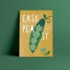 Designfräulein // Postkarte // Easy Peasy
