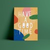 Designfräulein // Postkarte // Have a good Time