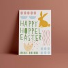 Designfräulein // Postkarte // Happy Hoppel Easter