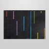 dot on Jahresplaner 2026 mit Klebepunkten · 100x69 cm · rainbow edition