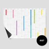 dot on classic rainbow · Jahresplaner 2027 mit Klebepunkten · 100x69 cm