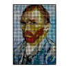 dot on Pixelart · Kleben nach Zahlen · Set mit Klebepunkten · Vincent 50x70 cm