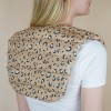 Nackenkissen mit Bio-Dinkel gefüllt "Leoprint" – Tochter von Walter