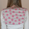 Dinkelkissen für Schulter und Nacken "Smiley Pink" – Tochter von Walter