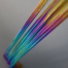 spectral titanium - margaritifera - Halskette - Titan anodisiert und Silber 925