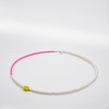 »LuvLuv« SMILEY-Kette in Rosa von pinapina