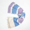 Yolunda Hamamtuch Bio-Baumwolle Dalya sky over lavender