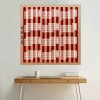 Jahresplaner 2025 Stripe rot / kilim