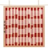 Posterkalender 2026 Streifen rot / kilim
