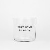 BE HAPPY Glas – yahya studio, johanna schwarzer