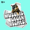 StickerBundle M*SCHIS GEGEN RECHTS vinyl