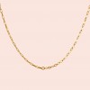 related by objects - just diamonds necklace - 925 Sterlingsilber 18k goldplattiert