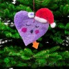 Herz-Weihnachtsdeko-aus Filz – Ettmoln