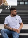 Stadtliebe® | Kassel T-Shirt mit gesticktem „Herkules“ weiss 100% Bio-Baumwolle
