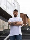 Stadtliebe® | München T-Shirt mit gestickter „Brezel“ weiss 100% Bio-Baumwolle
