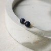 Lapis Lazuli Ohrstecker - für innere Weisheit und klare Gedanken - handgefertigt aus Sterling Silber oder (Rosé) Gold Filled - KIZZU Schmuck Manufaktur 