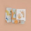 KINDACUTE Peaches Bio Farbspaß für Baby & Kids | Bio Fußabdruck und Handabdruck Farbe