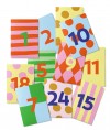 UNTER PINIEN - 24 kunterbunte Mini-Karten für Adventskalender