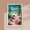 Amy & Kurt Berlin Artprint "Kaktus Beach"