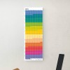 Wandkalender 2024 „Regenbogen“ Jahresplaner | Limited Edition | 100% Recyclingpapier | Deutsch/Englisch