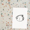 Love is the new black - Postkarte "Kindskopf Boy 02"