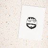 Love is the new black - Postkarte "Kindskopf Boy 03"