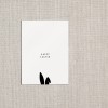 Love is the new black - Postkarte "Happy Easter"