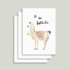 Farina Kuklinski • 3er Postkarten Set • Lama