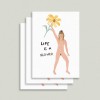 Farina Kuklinski • 3er Postkarten Set • Life is a Flower