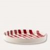 Magazin Minori - Teller Stripes - tramonto red