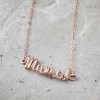 Mama-Kette mit Herz - handgemacht aus Sterling Silber und (Rosé) Gold Filled - zum Muttertag oder einfach als Danke I KIZZU Schmuck Manufaktur
