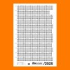 Bob And Uncle Design – Wandkalender – Now Is Better 2025 – Weiß – 680 x 1000 mm