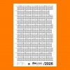Bob And Uncle Design – Wandkalender – Now Is Better 2026 – Weiß – 680 x 1000 mm
