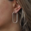 Ohrringe "Umschlungen Oval" von DOPPELLUDWIG