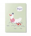 UNTER PINIEN – French Duck – Postkarte