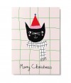 UNTER PINIEN – Christmas Cat – Postkarte