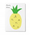 UNTER PINIEN – Ananas – Postkarte