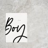 Love is the new black – Postkarte "Boy"