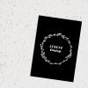 Love is the new black - Postkarte "Feiertage" 