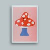 Fliegenpilz – A5 Riso Print – stefanizen
