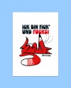 Karte "Fick & Fucksi" von DV×NG TH×NGS